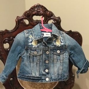 Gap Disney collection Belle Jean jacket